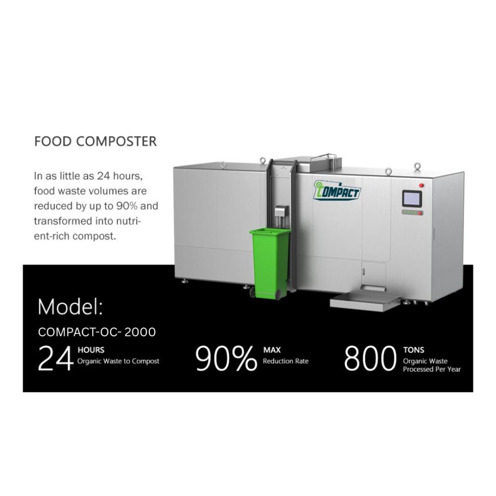 Organic Waste Composting Machines | Compact.ie The #1 Firm