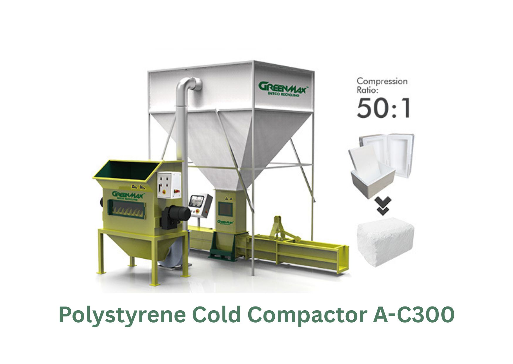 Polystyrene Cold Compactor A-C300