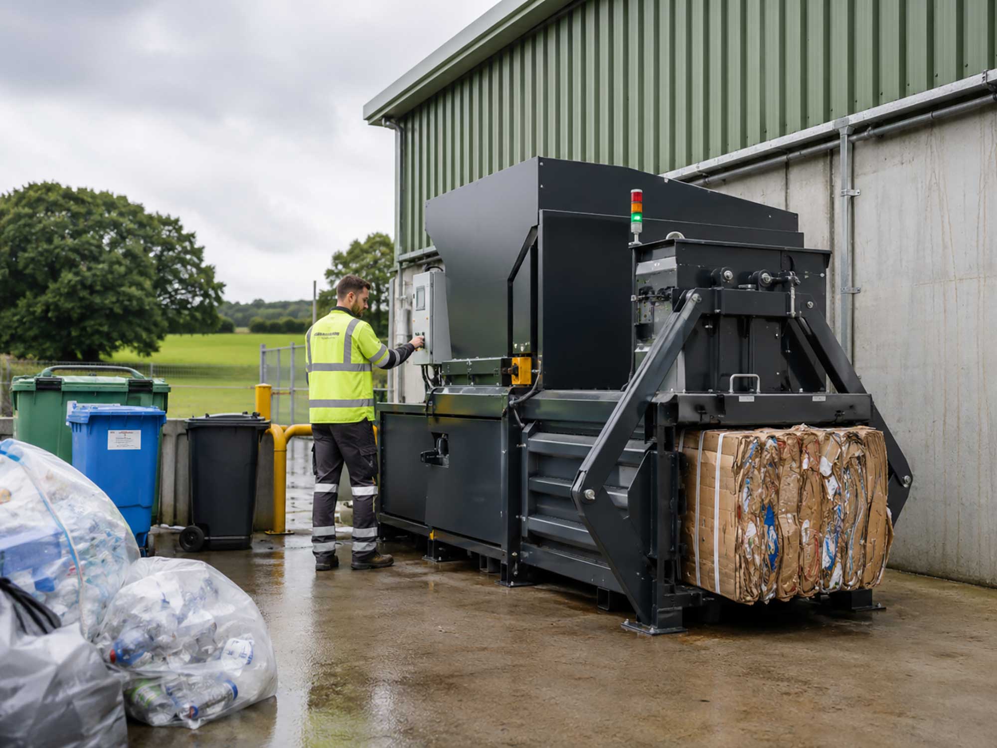 Cardboard Balers and Waste Compactors in Ireland