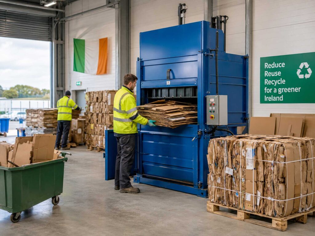 Cardboard Balers and Waste Compactors in Ireland