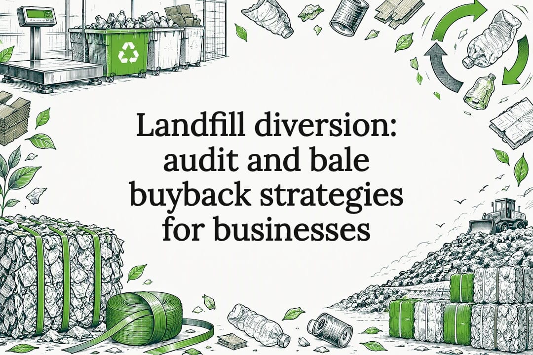 Landfill diversion strategy title card