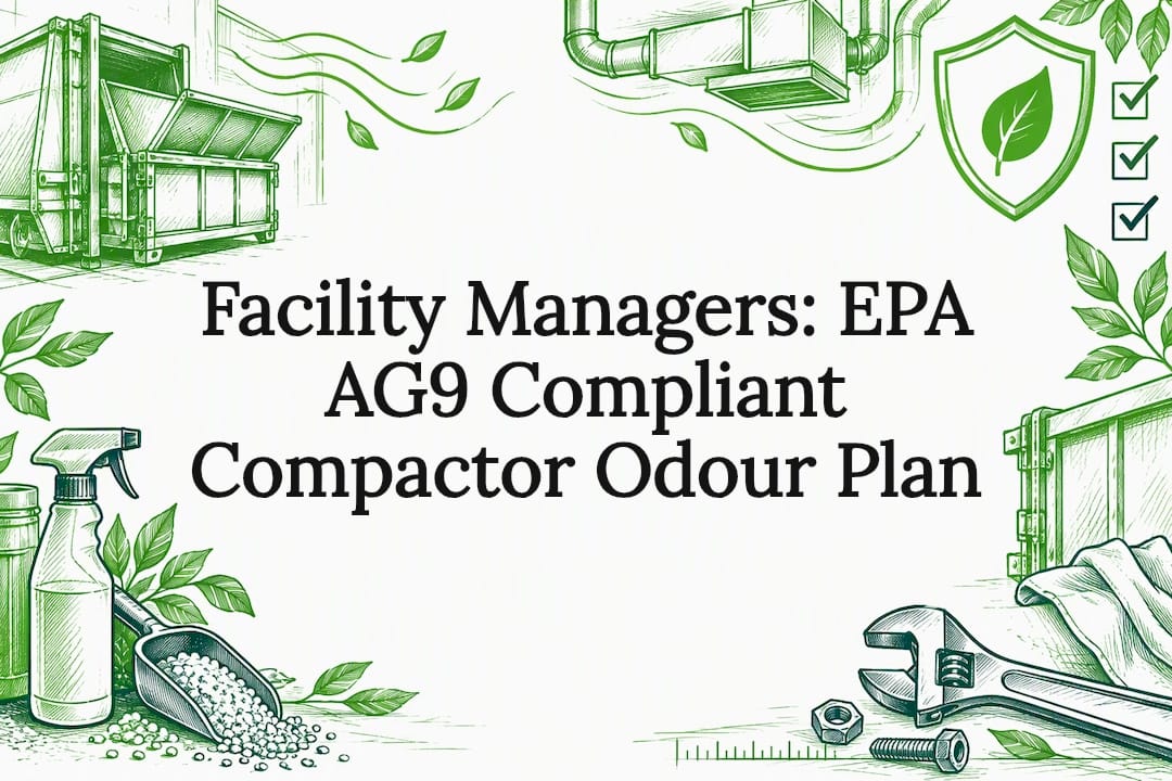 Decorative odour management plan title card